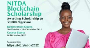 NITDA, Domineum Unveil Blockchain Scholarship 2022 Scheme